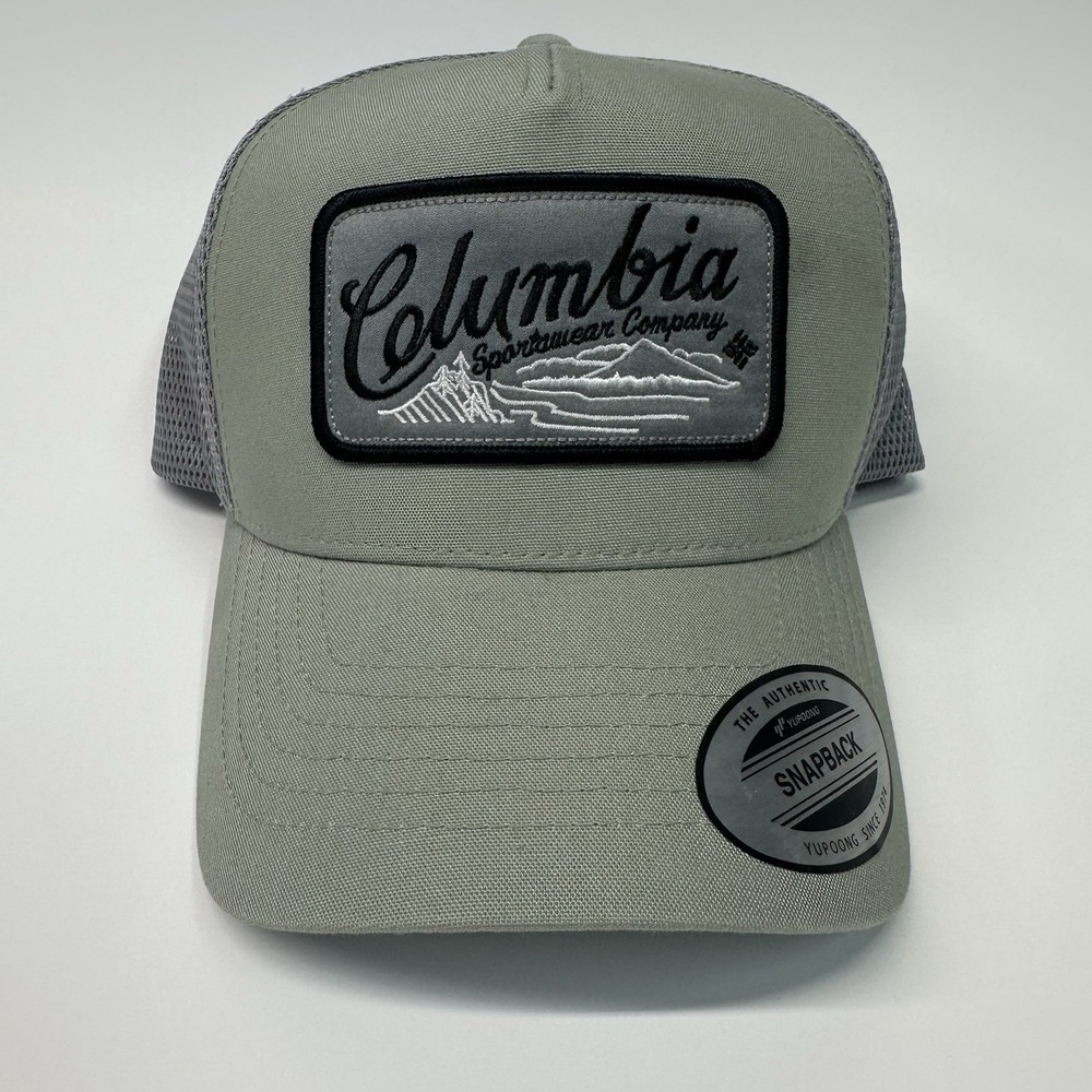Columbia Sportswear Company Road Ready Snapback Sage Green Gray Adjustable‎ Hat